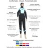 Combinaison Semi Etanche | Haenyo 7mm | Femme