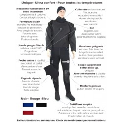 Combinaison étanche | Suit Dry 7mm | Homme