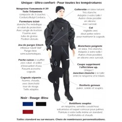 Combinaison étanche | Suit Dry 7mm | Femme