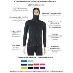 Combinaison humide | Veste Atlantis | Homme