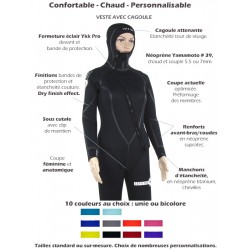 Combinaison humide | Veste Atlantis | Femme