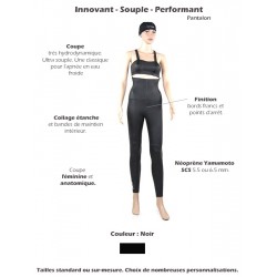 Combinaison Nage & Apnée | Pantalon SKY7 | Femme