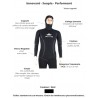 Combinaison Nage & Apnée | Veste Enya | Homme