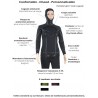 Combinaison chasse | Veste black magic  |Femme
