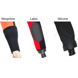 Pièce détachée - paire de manchons | Poignets ou cheville - Néo Latex Silicone