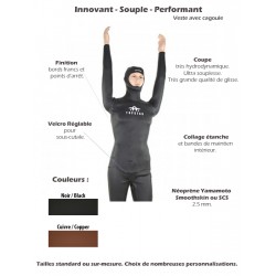 Combinaison Nage & Apnée | Veste Origin | Homme