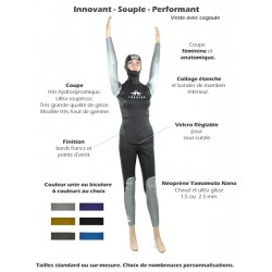 Combinaison Nage & Apnée | Veste the one | Femme