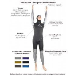 Combinaison Nage & Apnée | Veste the one | Homme