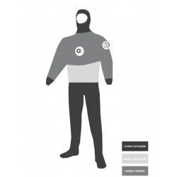 Combinaison étanche | Suit Dry 7mm | Homme